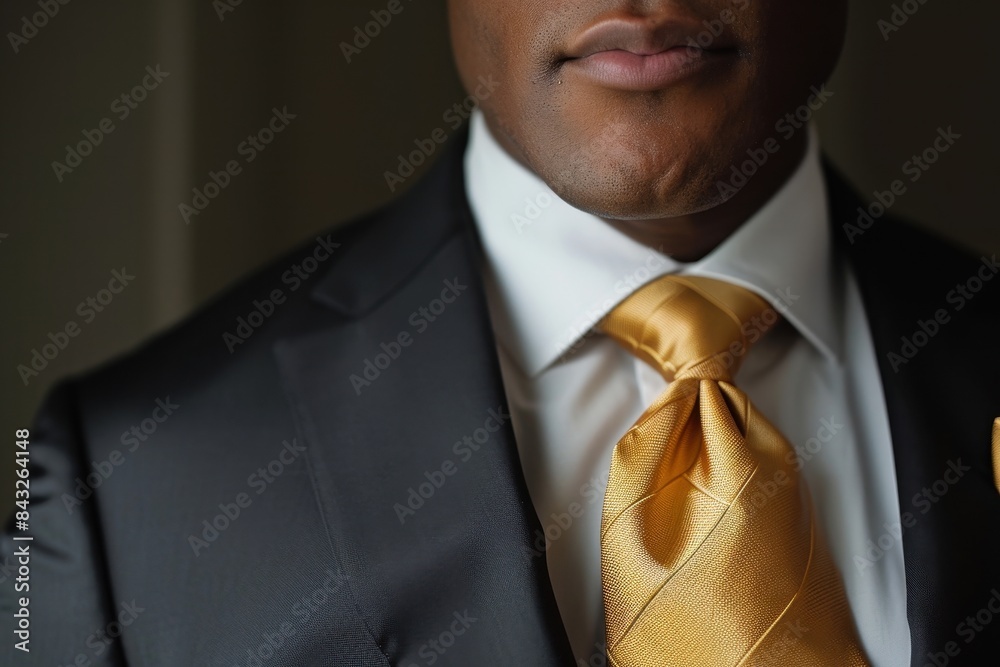 Businessman wearing a suit and tie Businessman wearing a suit and tie