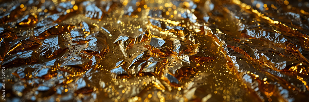 Crumpled Foil. Abstract backgrounds. Crumpled Foil. Abstract backgrounds.