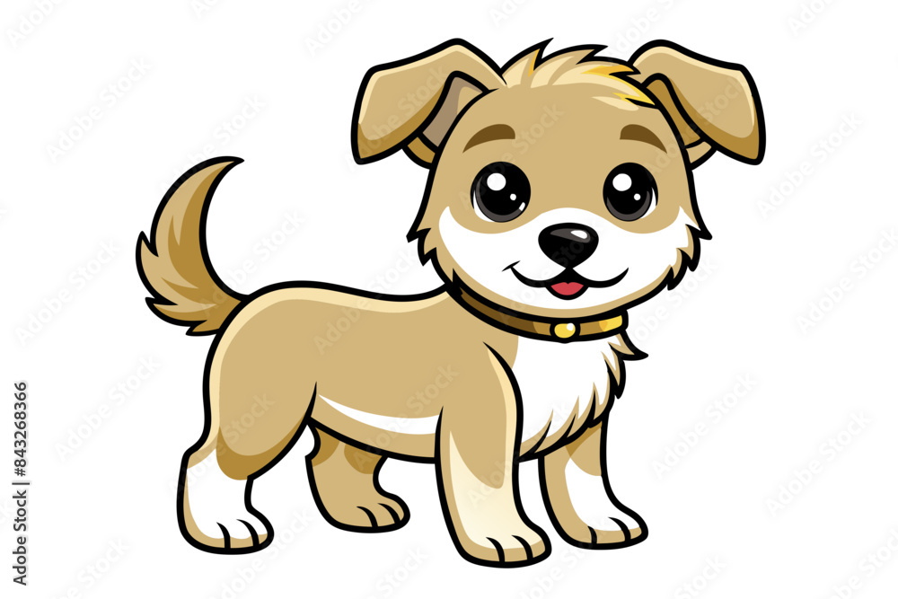 cute baby dog different style vector illustration line art cute baby dog different style vector illustration line art