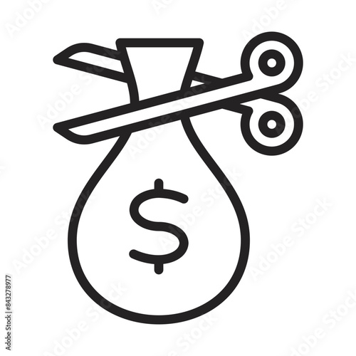 Cost Reduction Icon