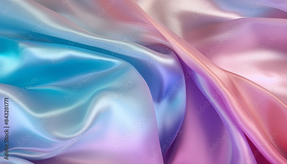 Fototapeta premium holographic purple satin background