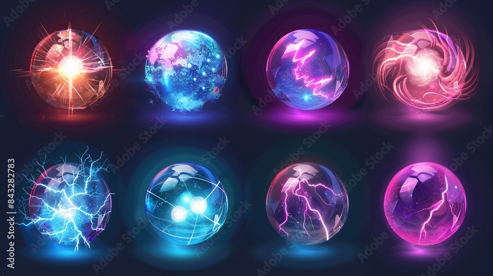 Ethereal Orbs in the Cosmos Ethereal Orbs in the Cosmos