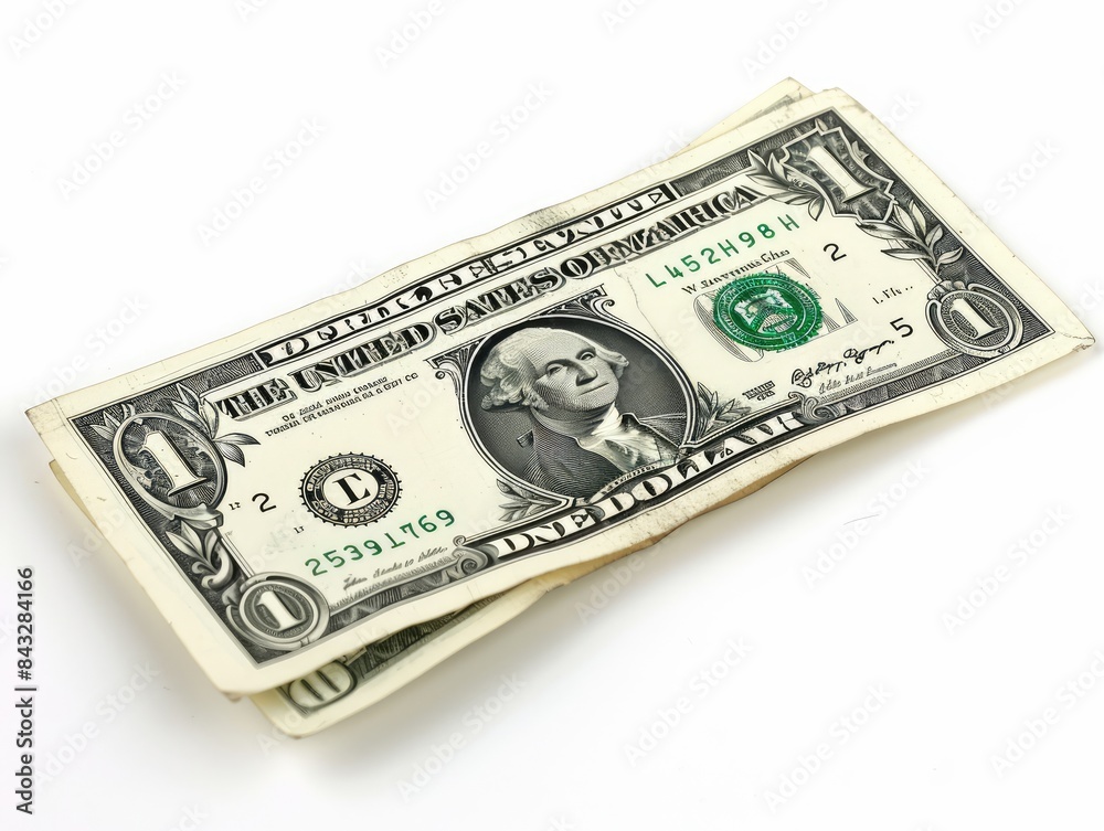 Close-up of a $1 Dollar Bill Close-up of a $1 Dollar Bill