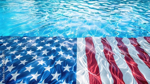 Stars and Stripes in the Summer Sun