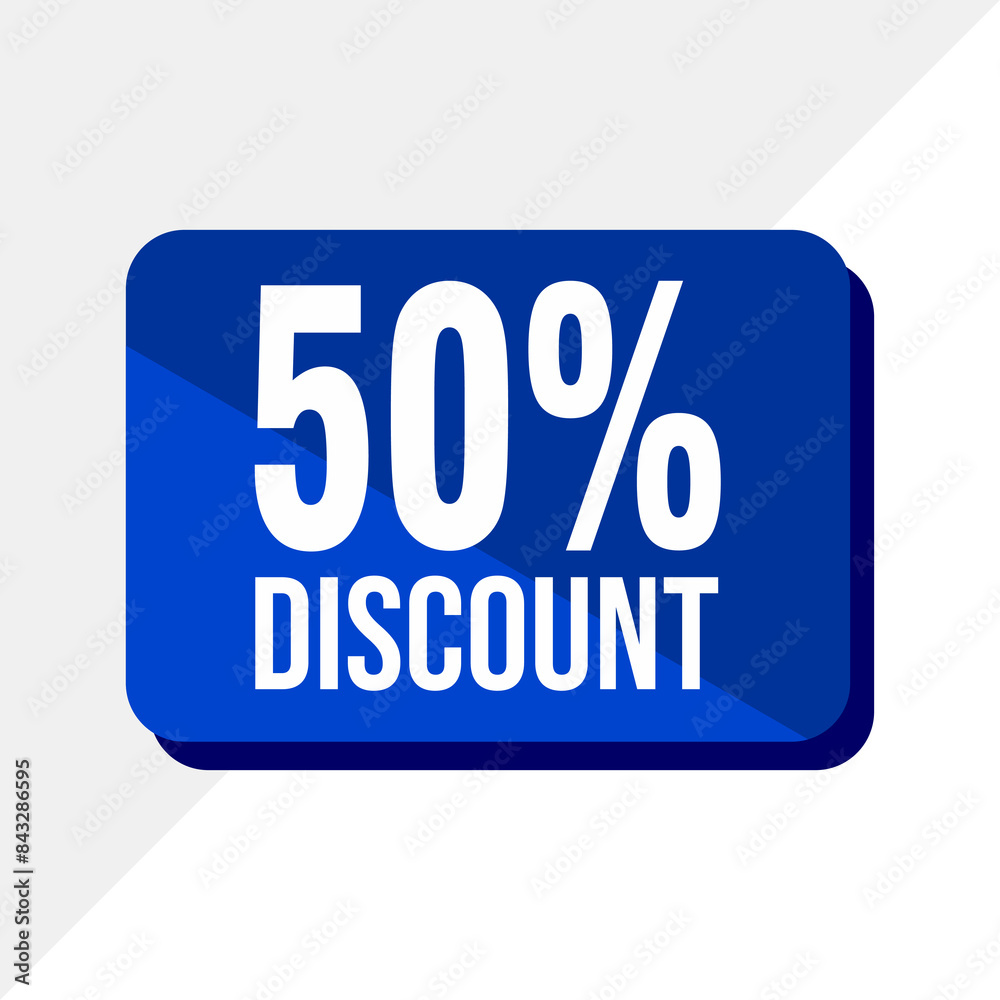 Set of sales discount promotions made of numbers. Vector Illustration of 50% percent discount for your unique sale Set of sales discount promotions made of numbers. Vector Illustration of 50% percent discount for your unique sale