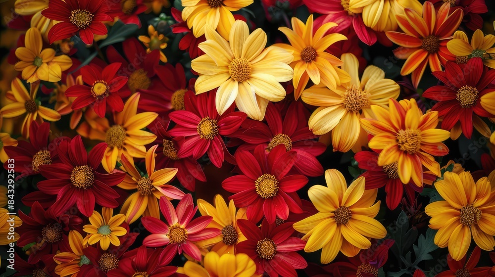 Vibrant Bouquet of Red and Yellow Flowers Vibrant Bouquet of Red and Yellow Flowers