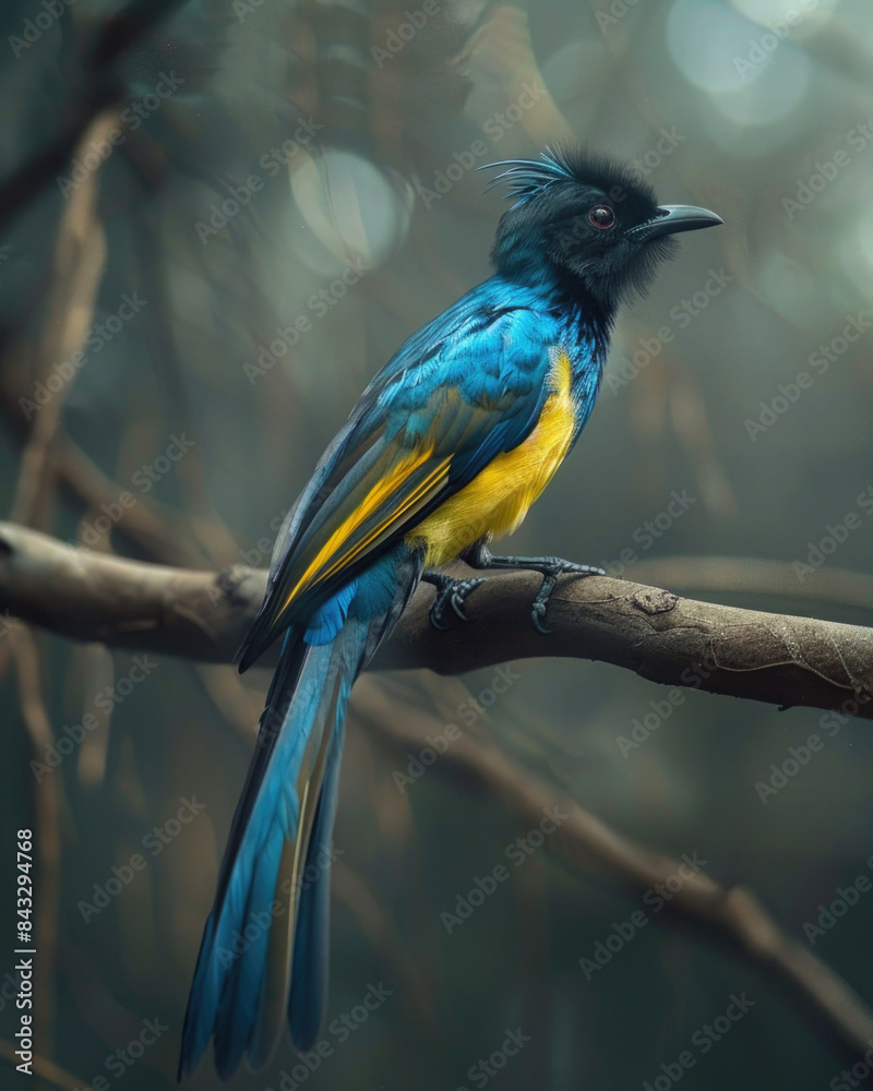 Fototapeta premium kingfisher on the branch