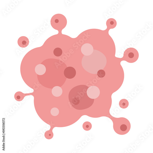 cancer cell growth. cancer disease concept