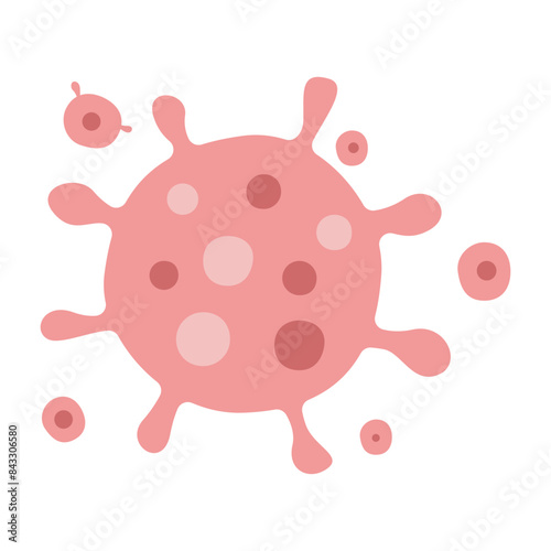 cancer cell growth. cancer disease concept