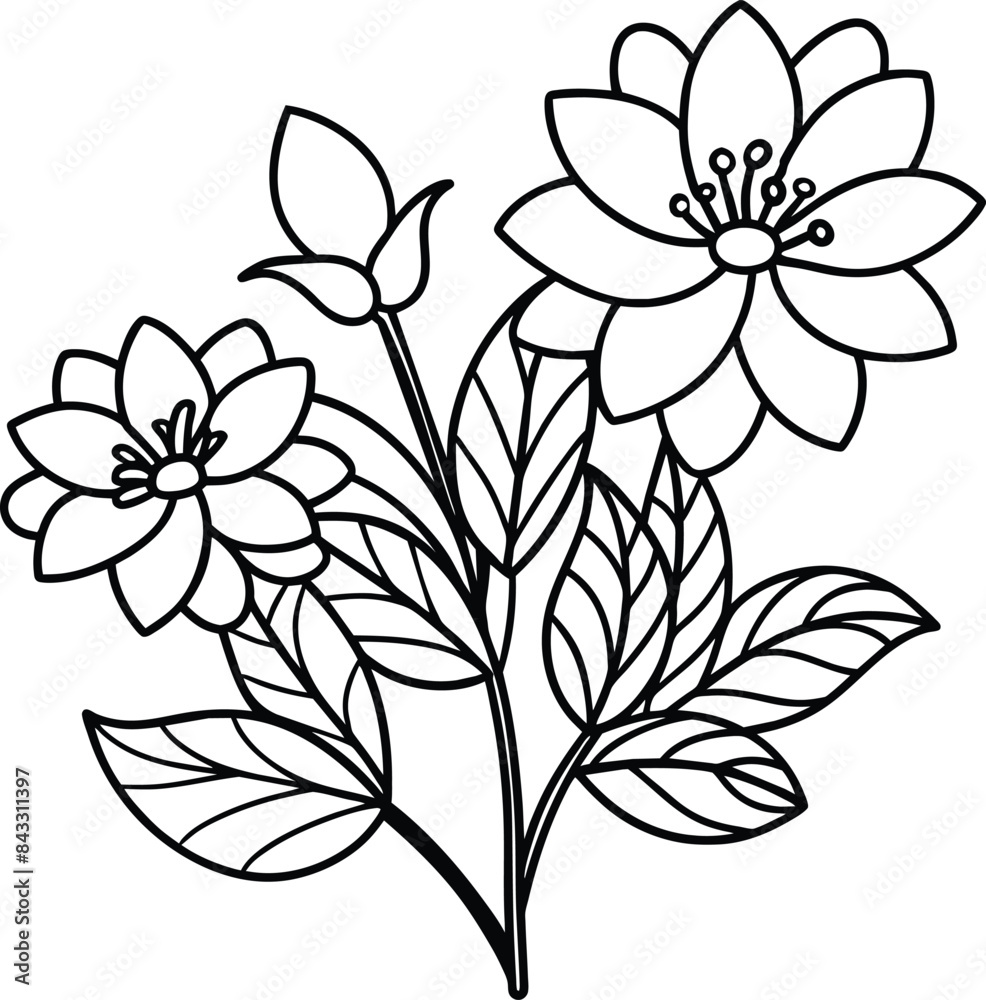 illustration of a flower isolated on white background eps 10 illustration of a flower isolated on white background eps 10