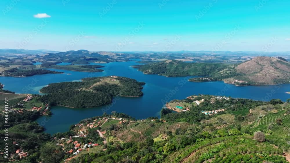Represa da Graminha e Mirante de Caconde - São Paulo - Brasil Represa da Graminha e Mirante de Caconde - São Paulo - Brasil