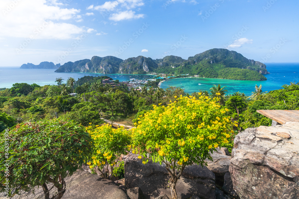 tropical island ko phi phi in thailand