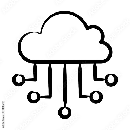 Cloud Computing Icon