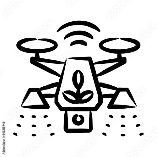 Agricultural Drones Icon