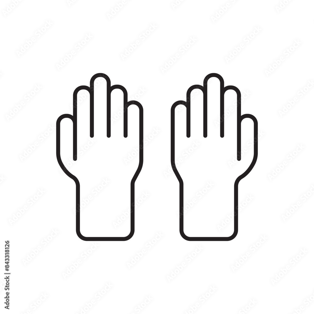 Pray icon design with white background stock illustration Pray icon design with white background stock illustration