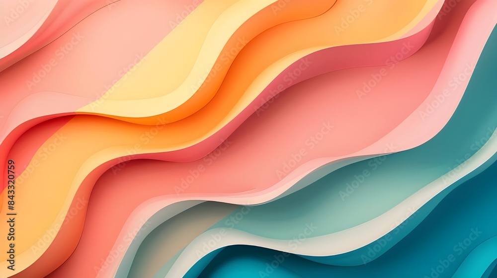 abstract colorful background with waves abstract colorful background with waves