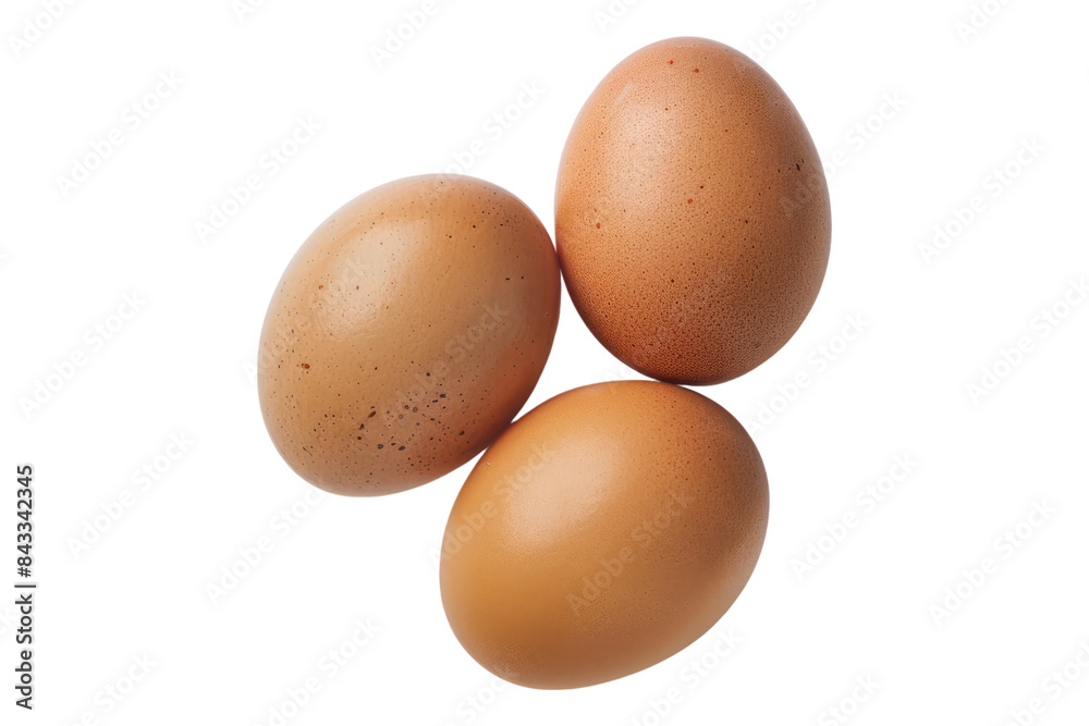 Benedictine eggs isolated on transparent background Benedictine eggs isolated on transparent background