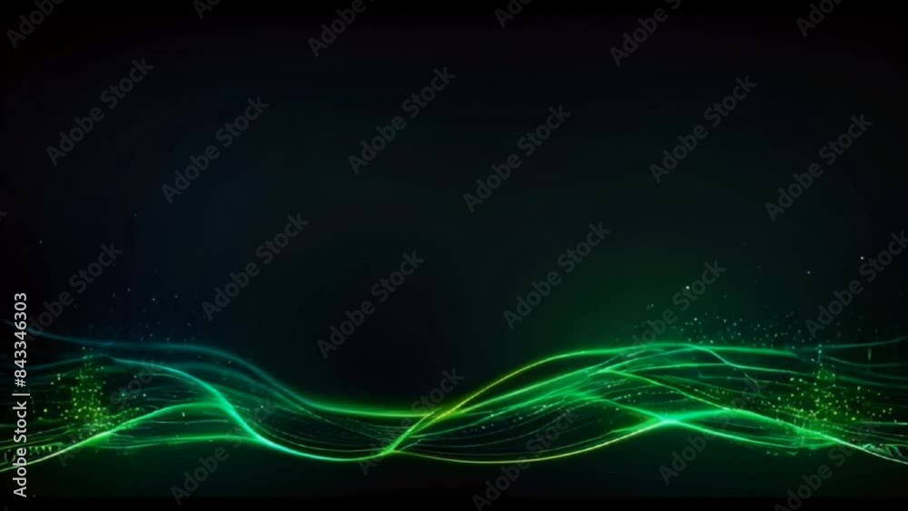 Abstract green digital dynamic water drop wave on dark background 4k 60 fps video Abstract green digital dynamic water drop wave on dark background 4k 60 fps video