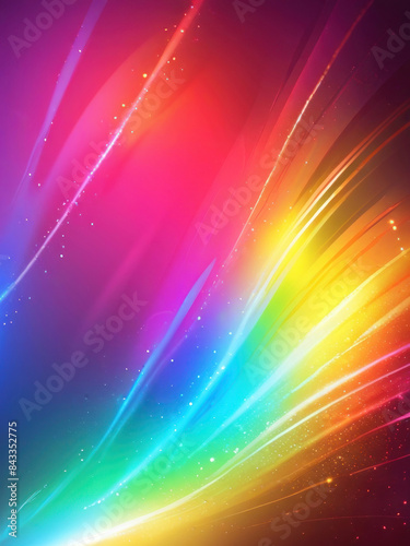 background flare fullcolor with Generative AI Techonology.