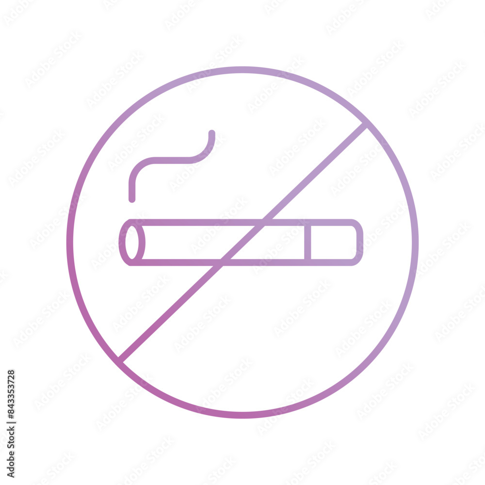 no smoking icon with white background vector stock illustration no smoking icon with white background vector stock illustration