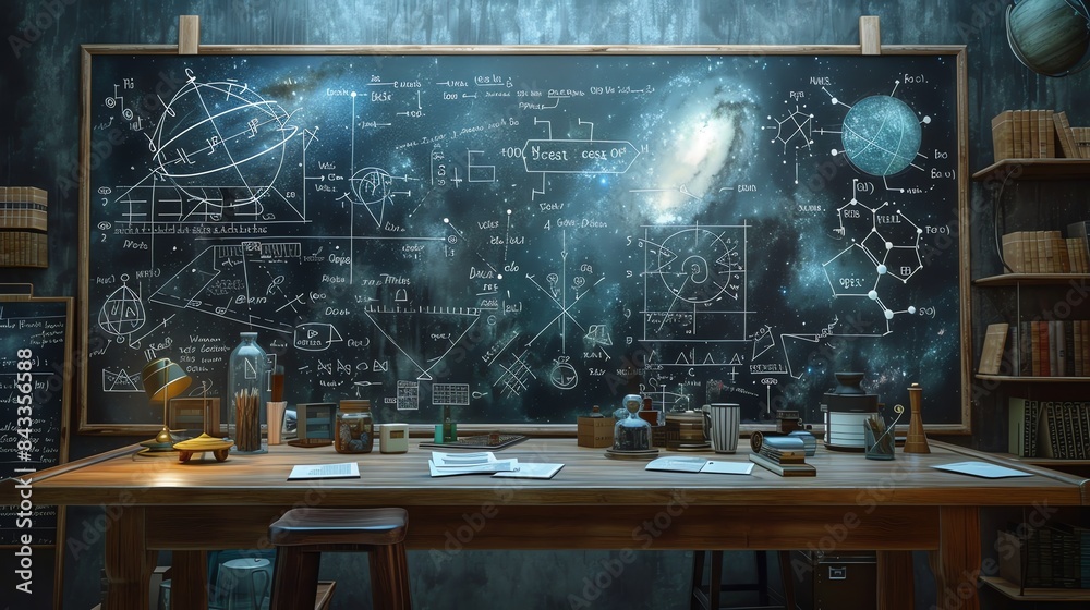 Engaging Math Background Immerse yourself in the world of mathematics with this engaging ...