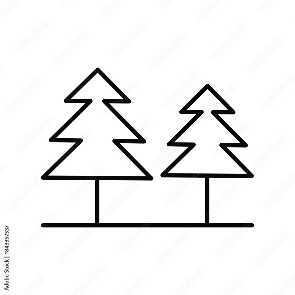 Fototapeta premium wild life icon with white background vector stock illustration
