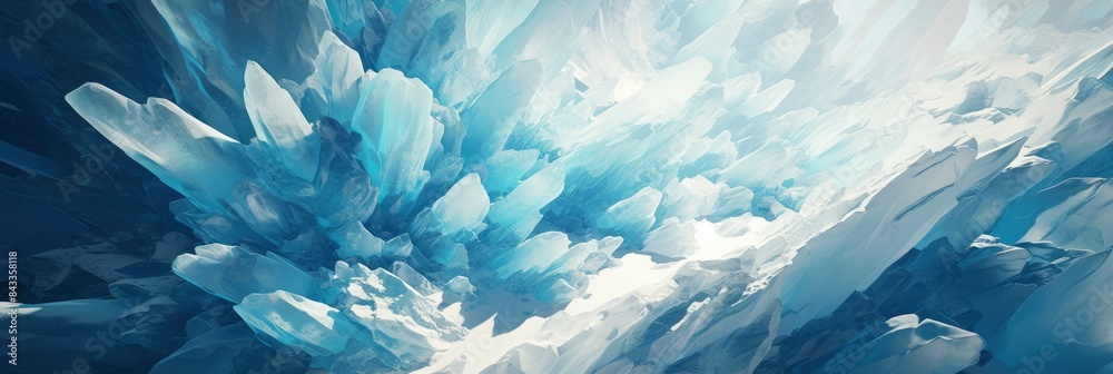 Organic Abstract Forms With A Crystalline Texture, Shimmering In Icy Blues And Whites, Evoking Purity And Clarity , HD Wallpapers, Background Image Organic Abstract Forms With A Crystalline Texture, Shimmering In Icy Blues And Whites, Evoking Purity And Clarity , HD Wallpapers, Background Image