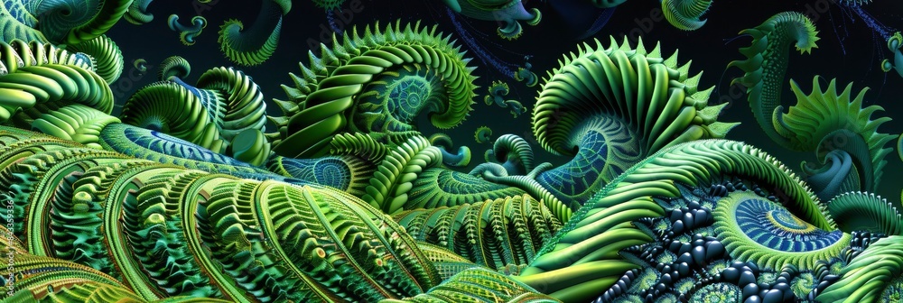 Surreal Patterns In An Enchanted Landscape, With Vibrant Greens And Blues, Creating A Magical And Whimsical Mood , HD Wallpapers, Background Image Surreal Patterns In An Enchanted Landscape, With Vibrant Greens And Blues, Creating A Magical And Whimsical Mood , HD Wallpapers, Background Image