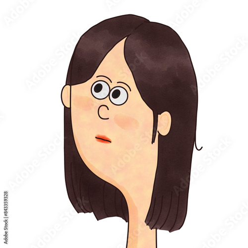 portrait of a girl