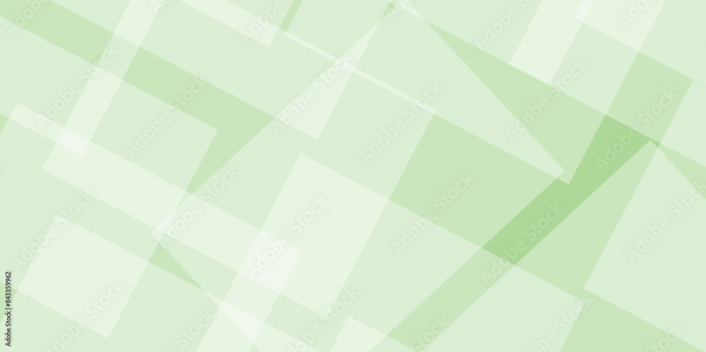 Naklejka premium Abstract triangle green color background, vector illustration. Light green check fabric texture. Bright abstract mosaic blue and green background with gloss. geometric background for banners, posters