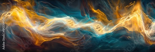 Interconnected Dynamic Lines Forming Waves, In Intricate Patterns, Evoking Complexity And Movement , HD Wallpapers, Background Image