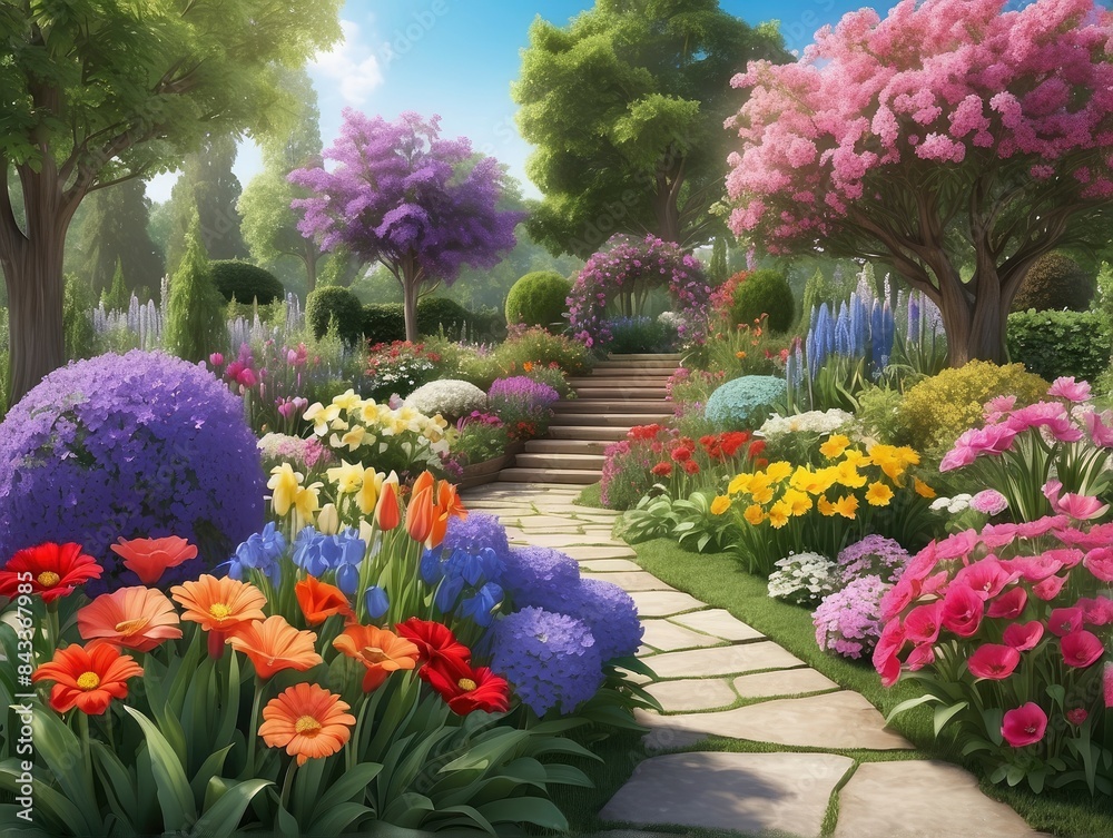 flowers in the garden