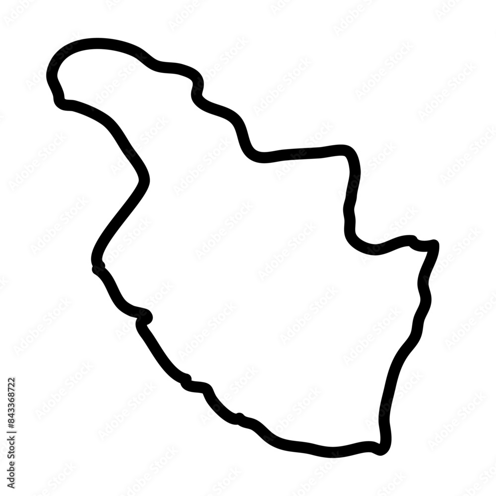 Al Qadarif vector map