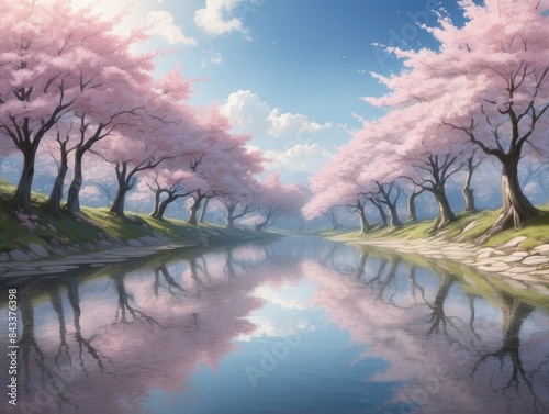 spring in the park