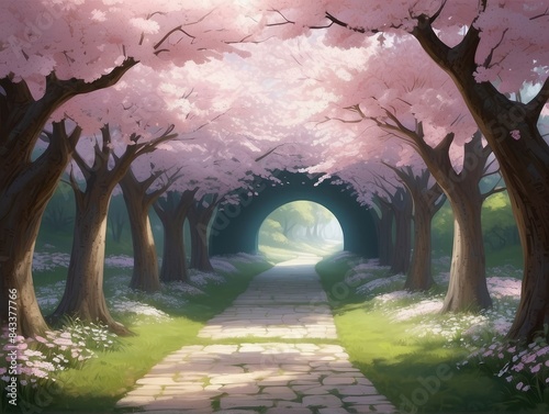 alley in the park