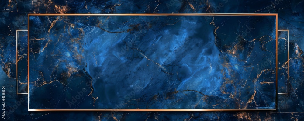 Elegant blue marble background with gold accents for phone wallpaper ...