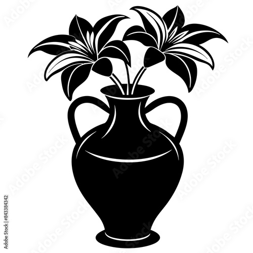 vase with flowers