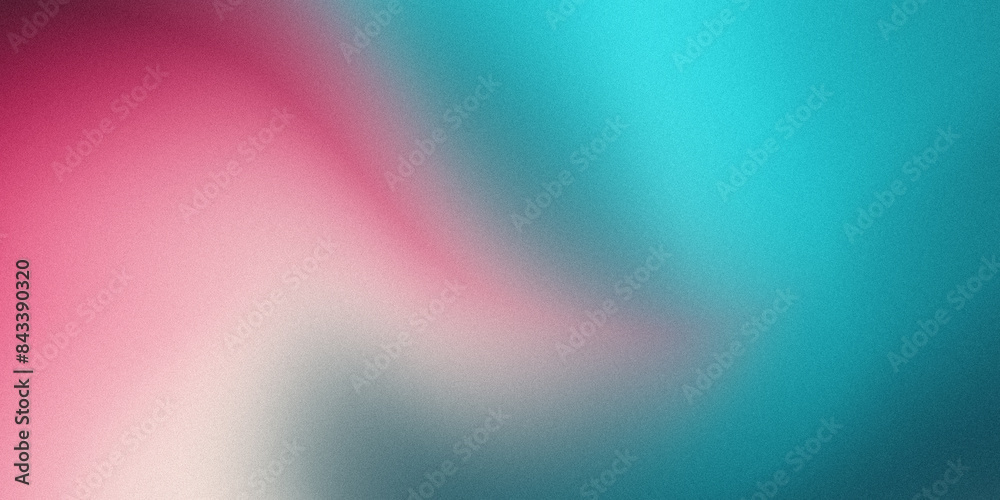 abstract gradient background of green and pink texture noise