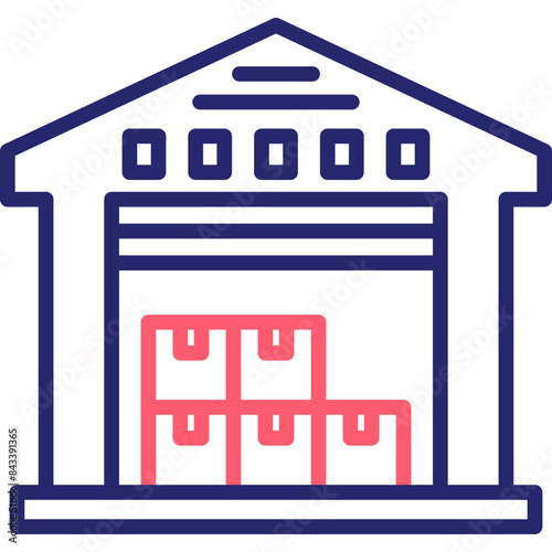 Warehouse Storage Icon