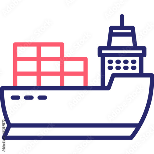 Cargo Ship Icon