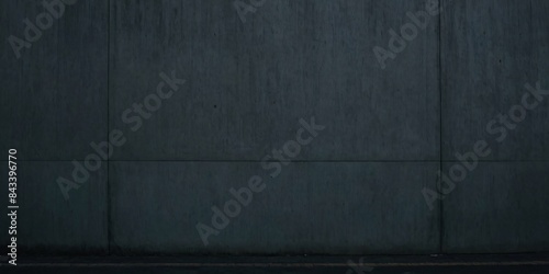 Modern Sleek Illustration of Dark Urban Surface Texture - Concrete Wall with Minimalist Shadow Background  © Premium Art