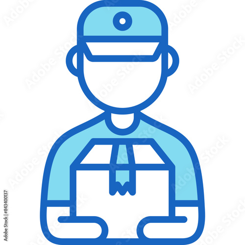 Delivery Man Icon
