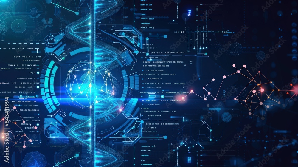 Abstract futuristic Healthcare or medical technology innovation digital background. science and technology concepts Abstract futuristic Healthcare or medical technology innovation digital background. science and technology concepts