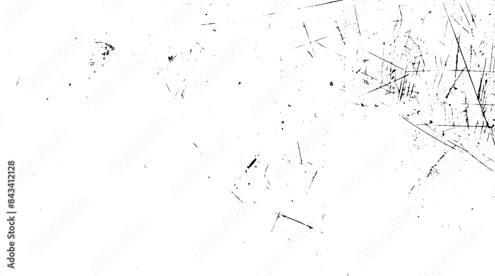 Vector grunge texture on isolated background. Sketch abstract to Create Distressed Effect. Distressed overlay texture. Overlay scratched design background.