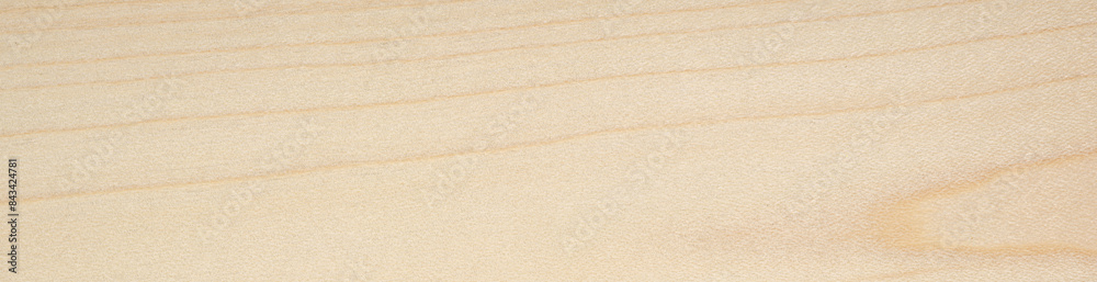 Fototapeta premium Close-up of European maple veneer, a refined wooden surface with natural beauty