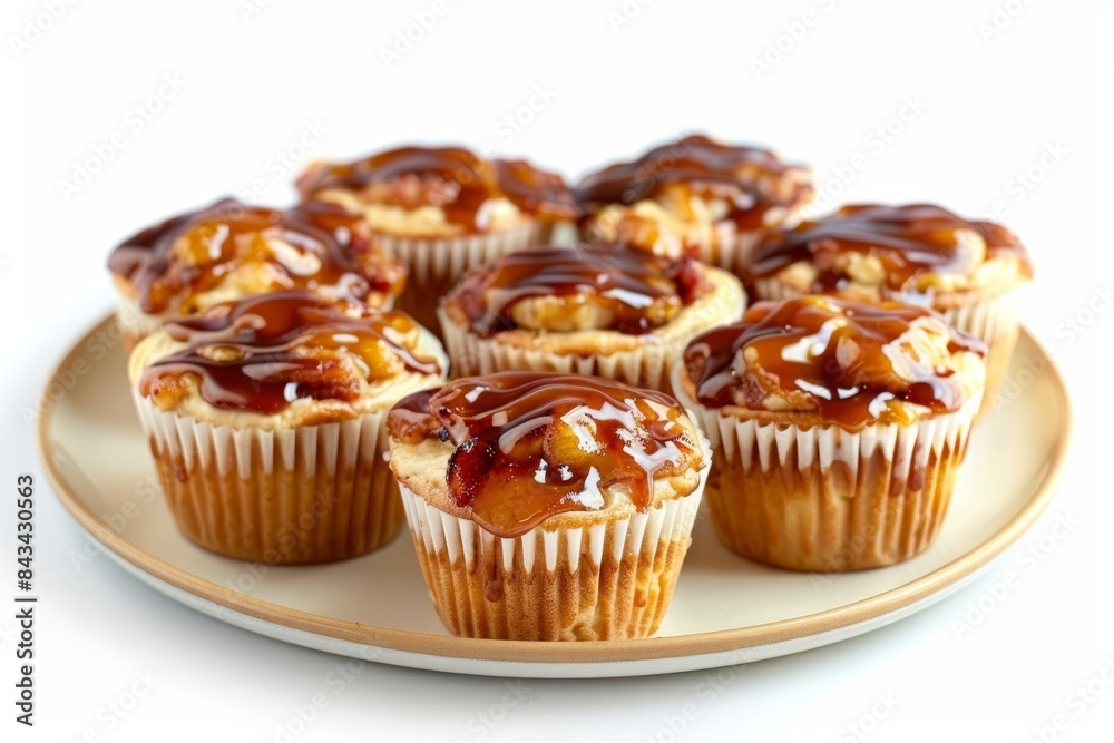 Heavenly Bacon Caramel Scuffins with Clotted Cream Heavenly Bacon Caramel Scuffins with Clotted Cream
