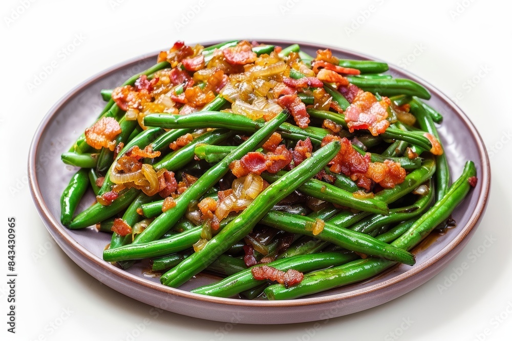 Bacon Braised Green Beans: A Tasty and Aromatic Side Dish Bacon Braised Green Beans: A Tasty and Aromatic Side Dish