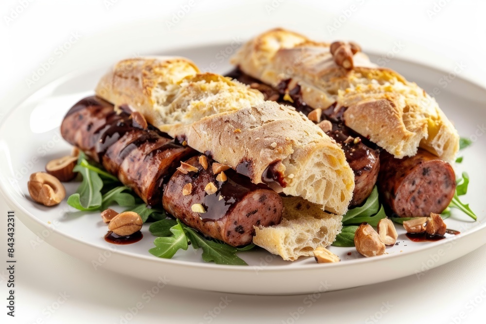 Satisfying Hazelnut-Chocolate Panini with Italian Sausage Satisfying Hazelnut-Chocolate Panini with Italian Sausage