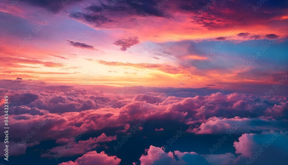Background of colorful sky concept dramatic sunset Background of colorful sky concept dramatic sunset