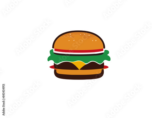 Burger logo, logo burgerownia, burgery logotype, burgery